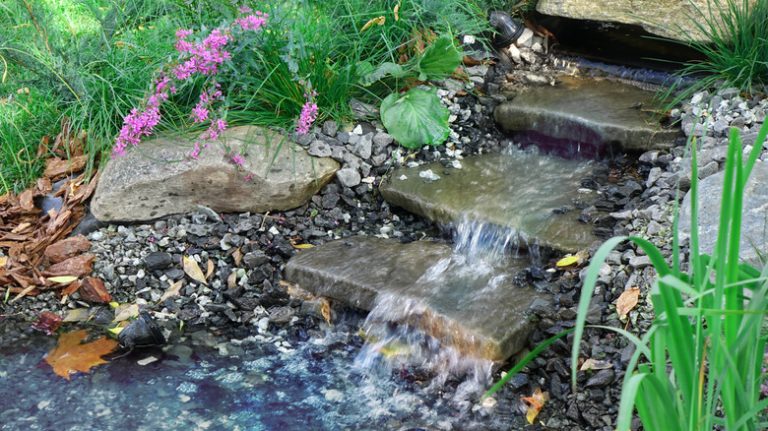 stone waterfall