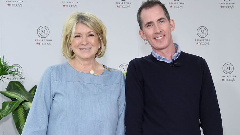 Martha Stewart with Kevin Sharkey