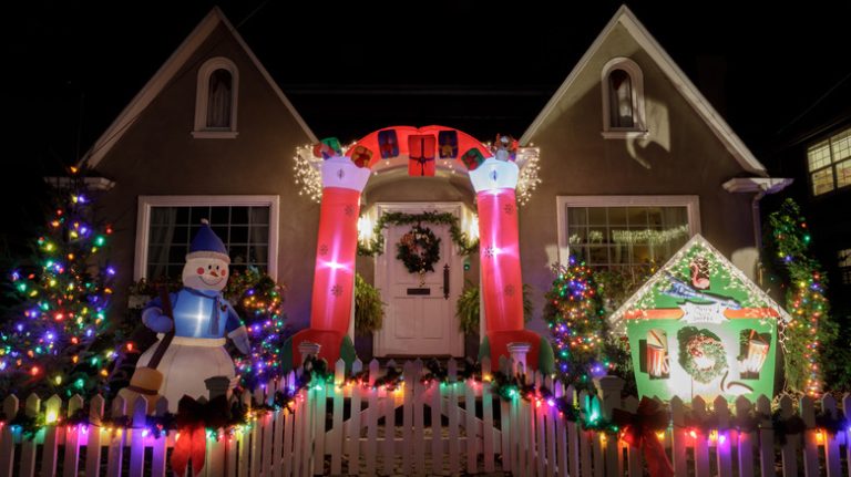 Outdoor Christmas decorations