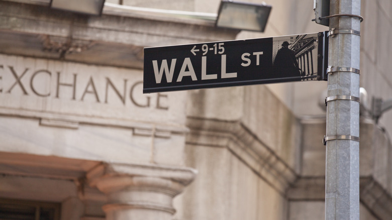 wall street sign