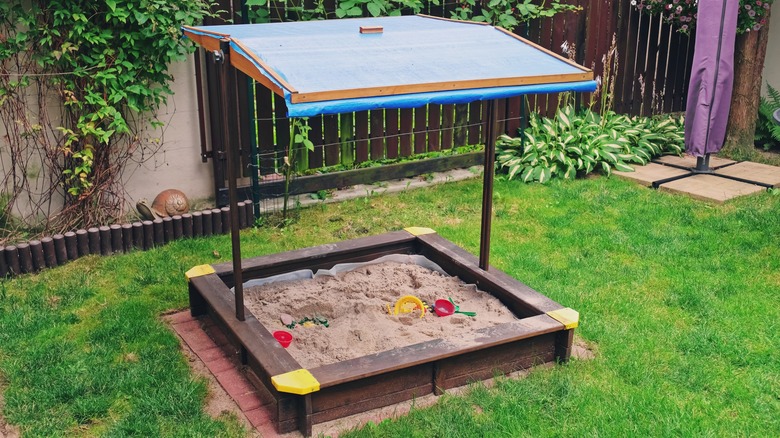 backyard sandbox