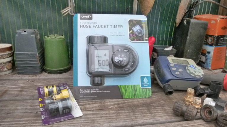 Inexpensive Orbit hose faucet timer