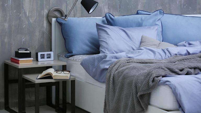 Create Additional Storage Around Your Bed Using a Clever Dollar Tree Solution