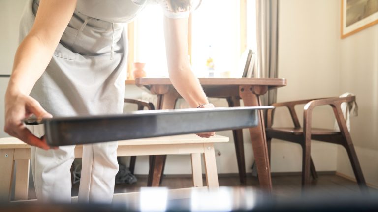 Turn a Thrifted Baking Pan into Charming and Practical Kitchen Decor